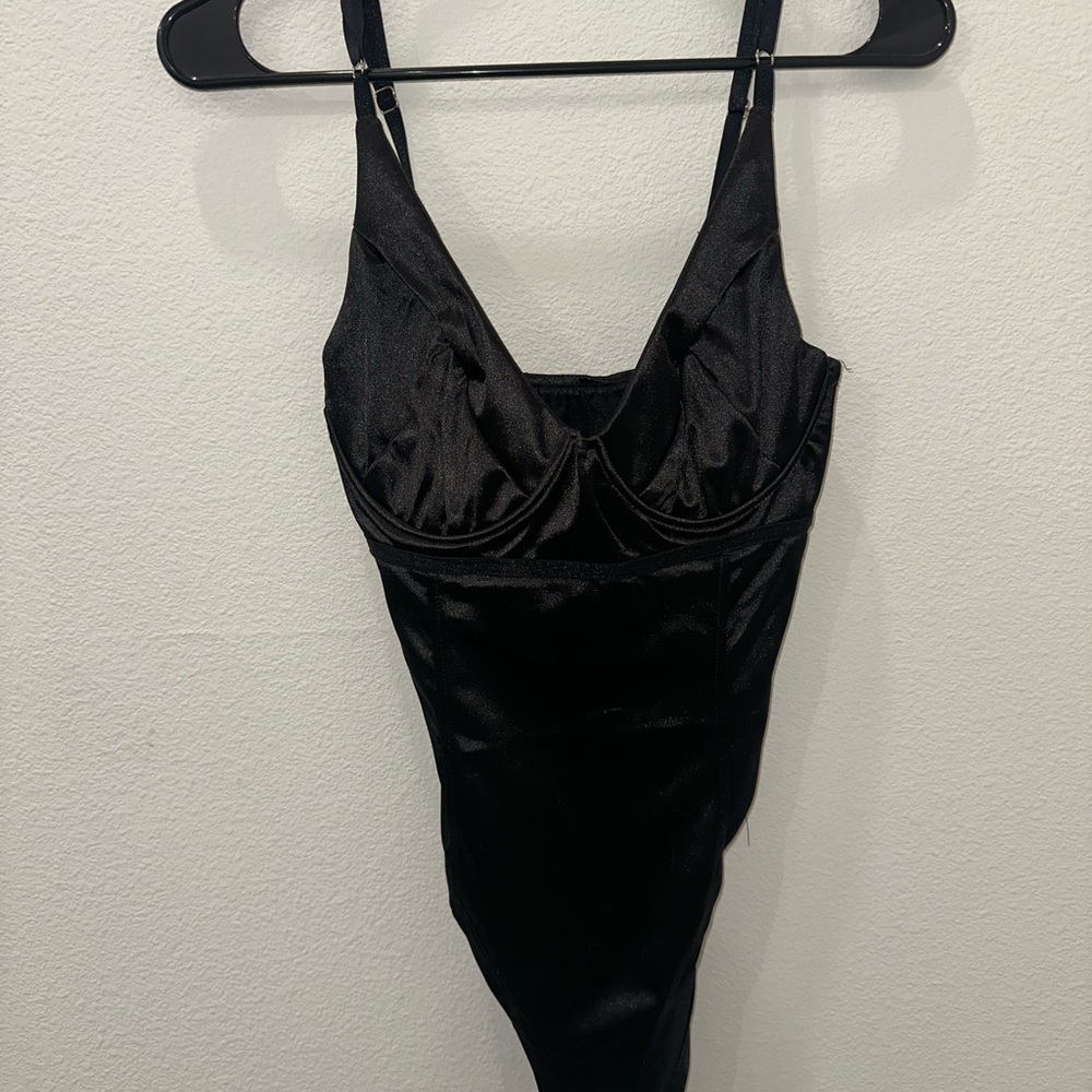 Elegant Black Women's Bodysuit